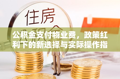 闽侯公积金支付物业费，政策红利下的新选择与实际操作指南