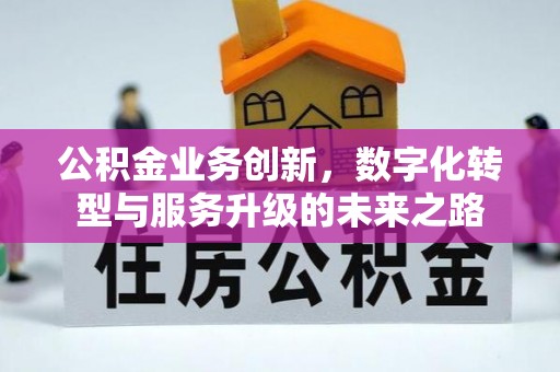 闽侯公积金业务创新，数字化转型与服务升级的未来之路