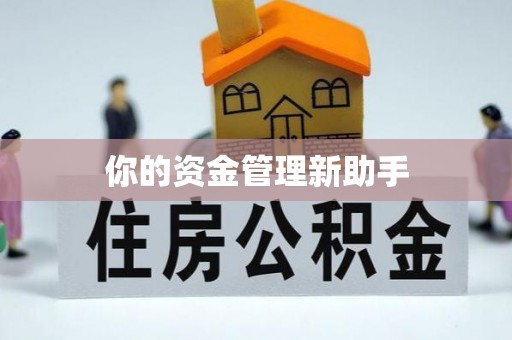 闽侯你的资金管理新助手