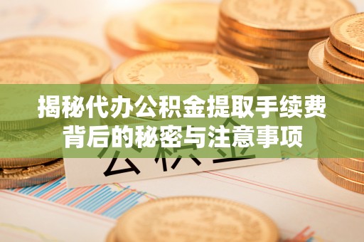 闽侯揭秘代办公积金提取手续费背后的秘密与注意事项