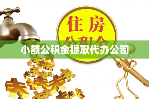 闽侯小额公积金提取代办公司