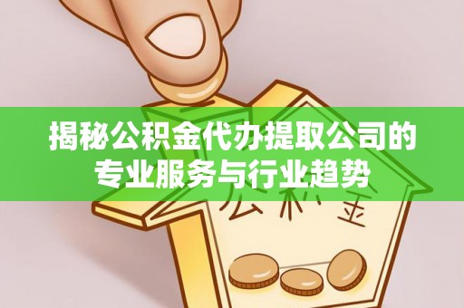 闽侯揭秘公积金代办提取公司的专业服务与行业趋势