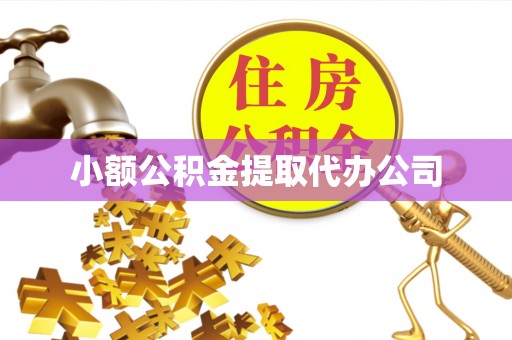 闽侯小额公积金提取代办公司